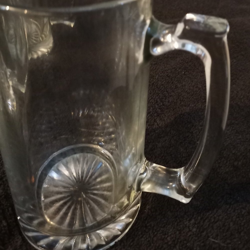 Large Heavy Solid Beer Mugs Set 4 - Picture 4 of 4